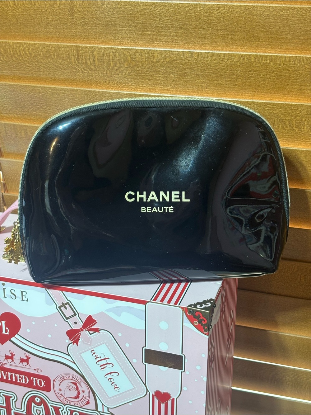 Chanel Beauté cosmetic pouch